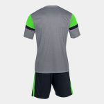 SET DANUBIO GRIS MELANGE VERDE FLÚOR - Imagen 2
