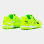 SUPER COPA JR AMARILO FLÚOR TURF VELCRO - Imagen 3